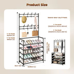 🧥 Entryway Shoe & Coat Rack – Multi-functional, sturdy & space-saving ✨