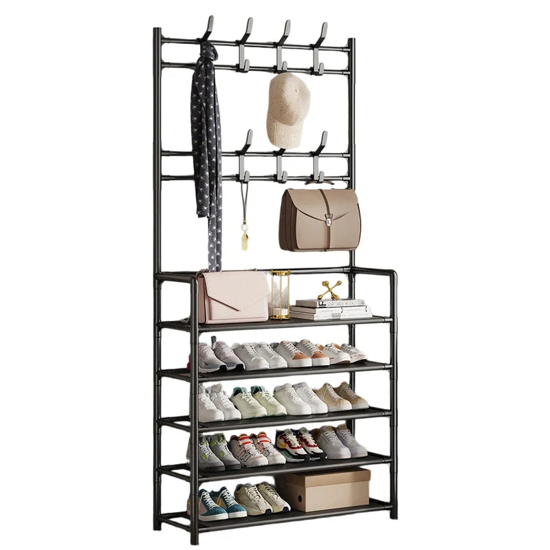 🧥 Entryway Shoe & Coat Rack – Multi-functional, sturdy & space-saving ✨