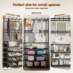 🧥 Entryway Shoe & Coat Rack – Multi-functional, sturdy & space-saving ✨